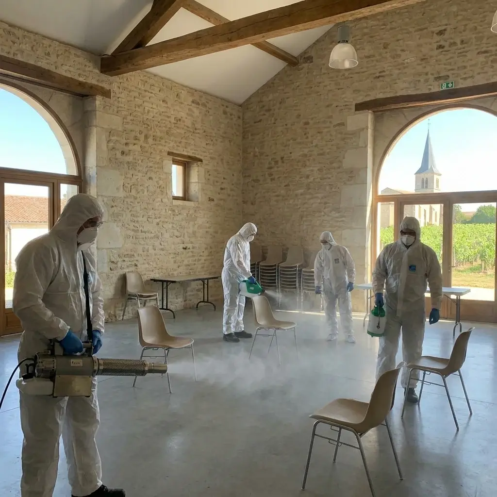 Comment se déroule la désinfection à Andolsheim ?
