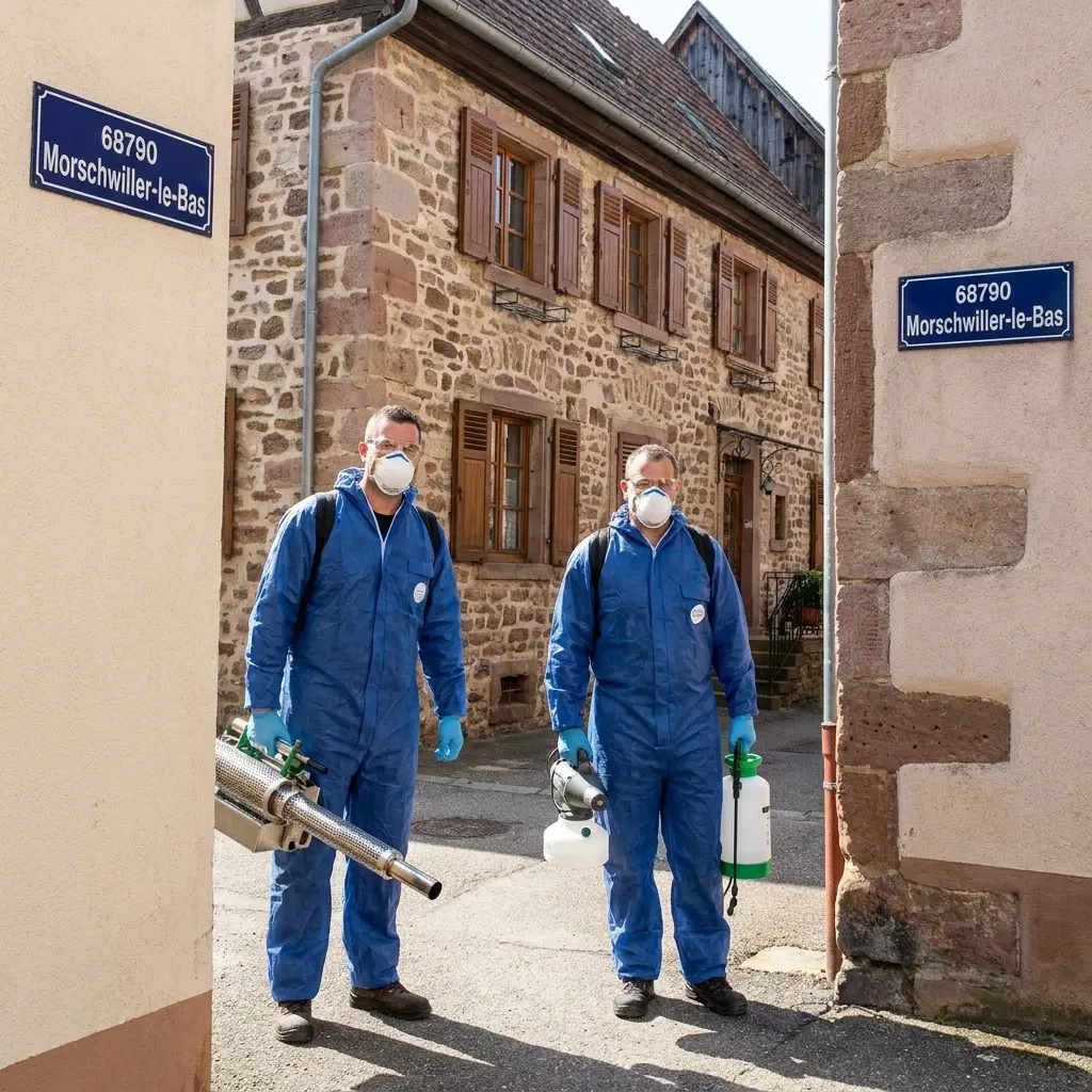 Comment se déroule l'intervention à Morschwiller-le-Bas ?