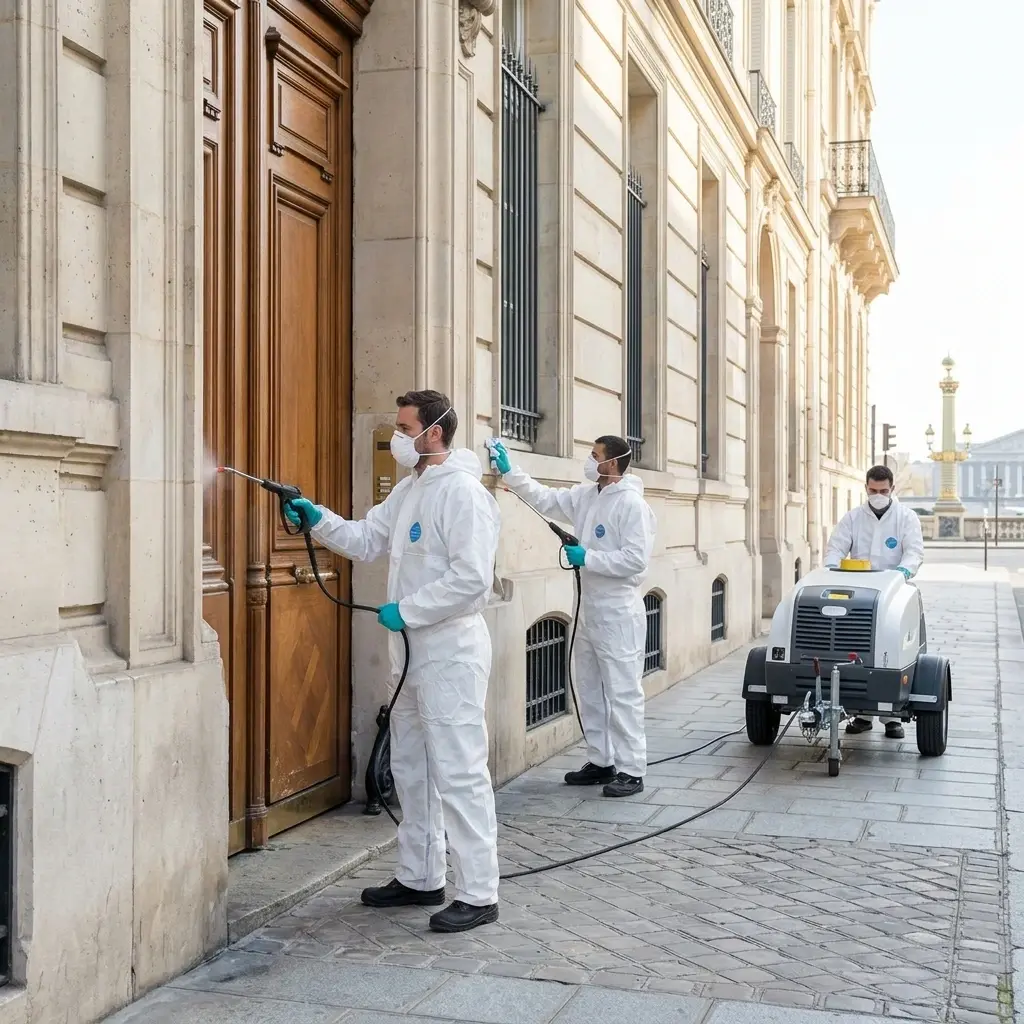 Notre méthode de désinfection professionnelle à Paris 1