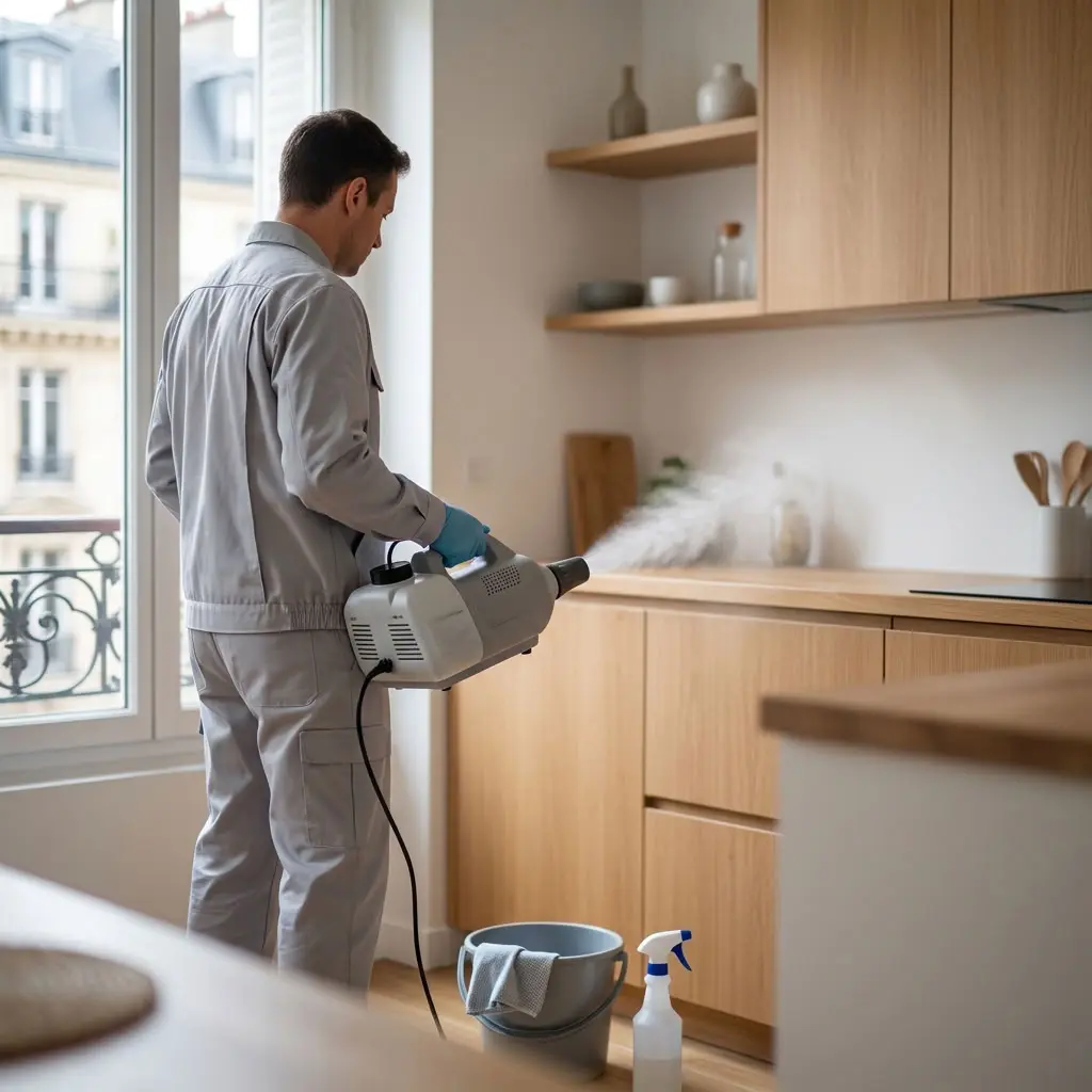 Bons réflexes avant, pendant et après la désinfection à Paris 5e