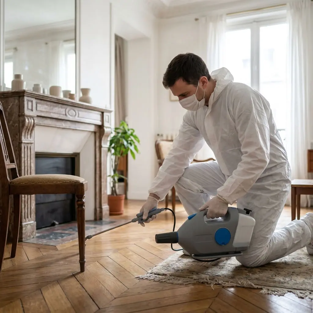 Votre sérénité commence avec une désinfection fiable à Paris 5e