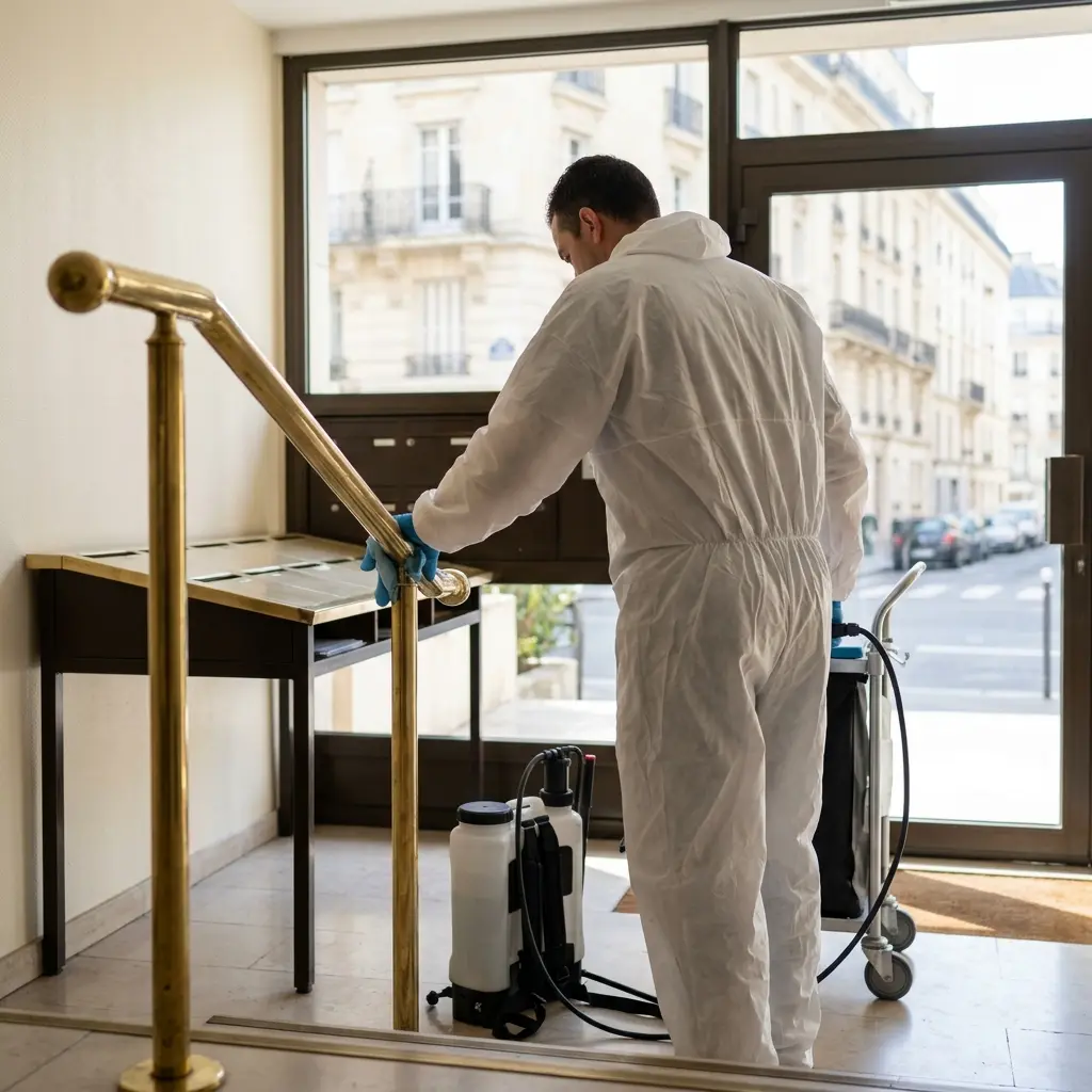 Comment se déroule la désinfection à Paris 15 e ?