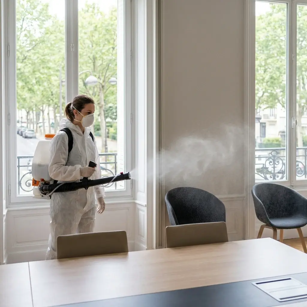 Comment se déroule une désinfection à La Rochette ?