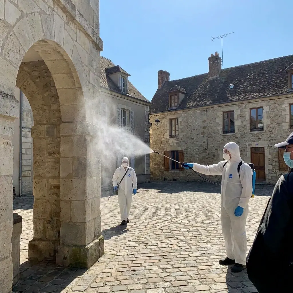 Notre protocole de désinfection sur place