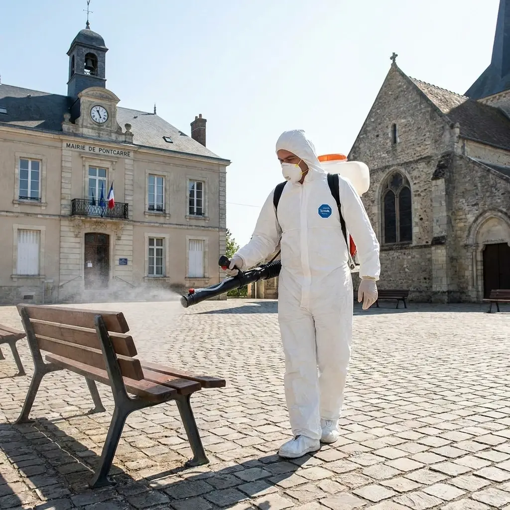 Notre protocole de désinfection sur place