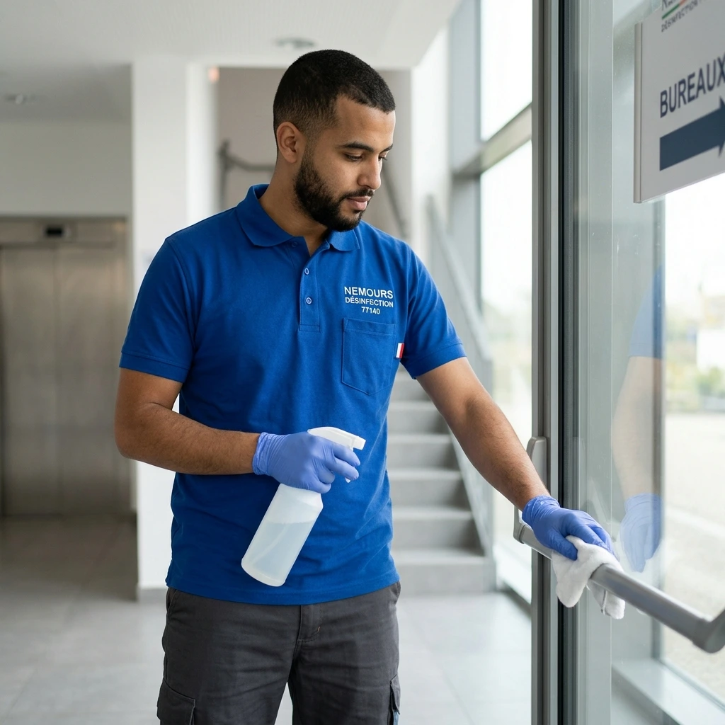 Comment se déroule une désinfection à Nemours ?