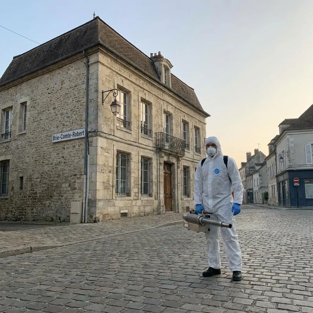 Comment se déroule une désinfection complète à Brie-Comte-Robert ?