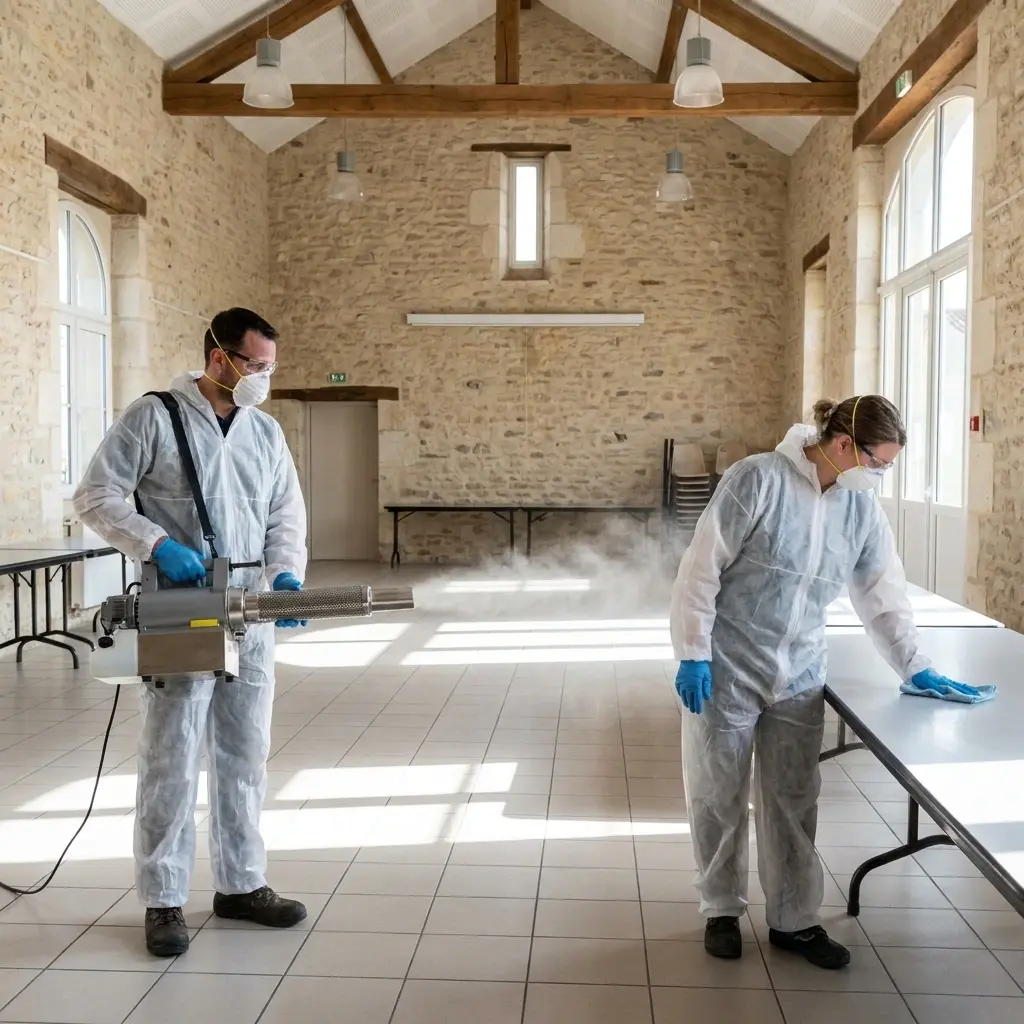 Un protocole d'assainissement professionnel et rigoureux