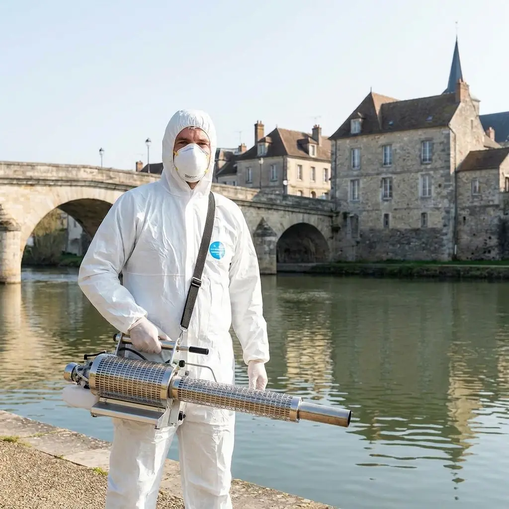 Notre protocole de désinfection sur place