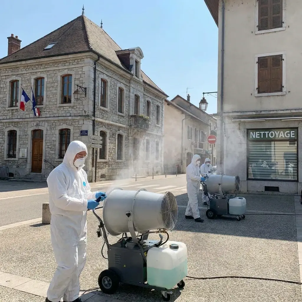 Pourquoi faire appel à nos services de désinfection à Pringy