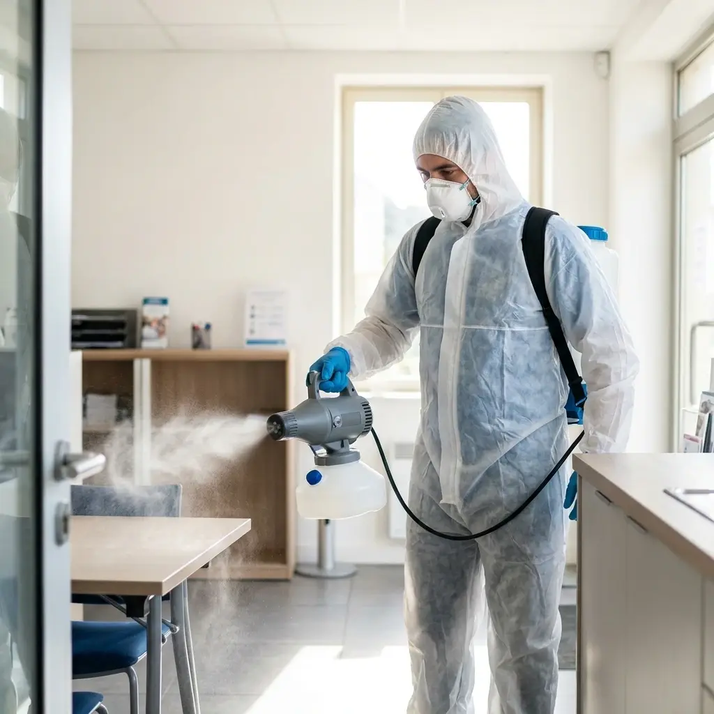 Une désinfection réussie, c'est un espace sanitairement sécurisé