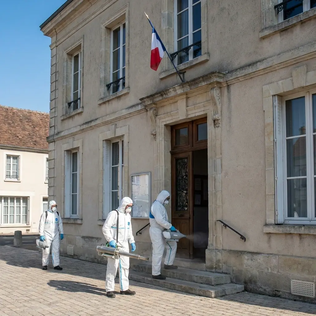Notre protocole de désinfection sur Nangis