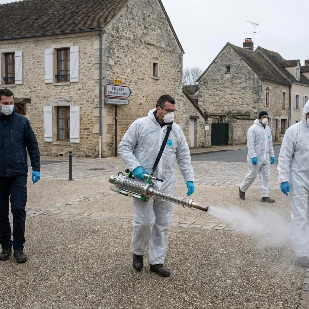 Comment se déroule une désinfection à Chaumes-en-Brie ?