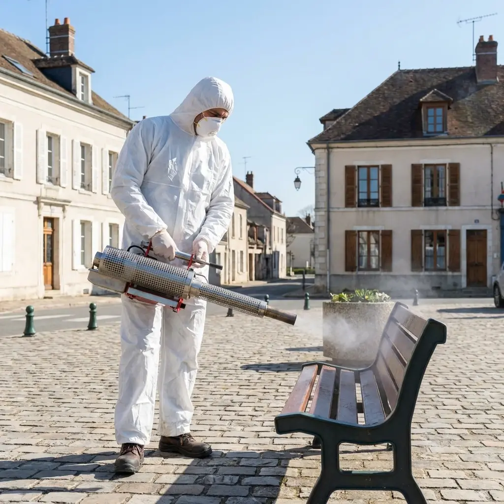 Notre protocole de désinfection sur site