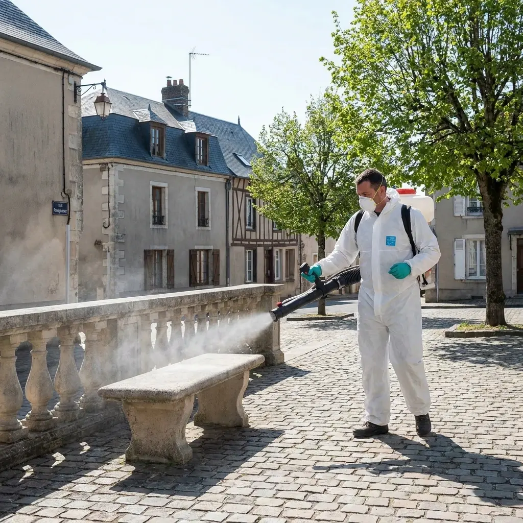 Comment se déroule une désinfection à Pomponne ?
