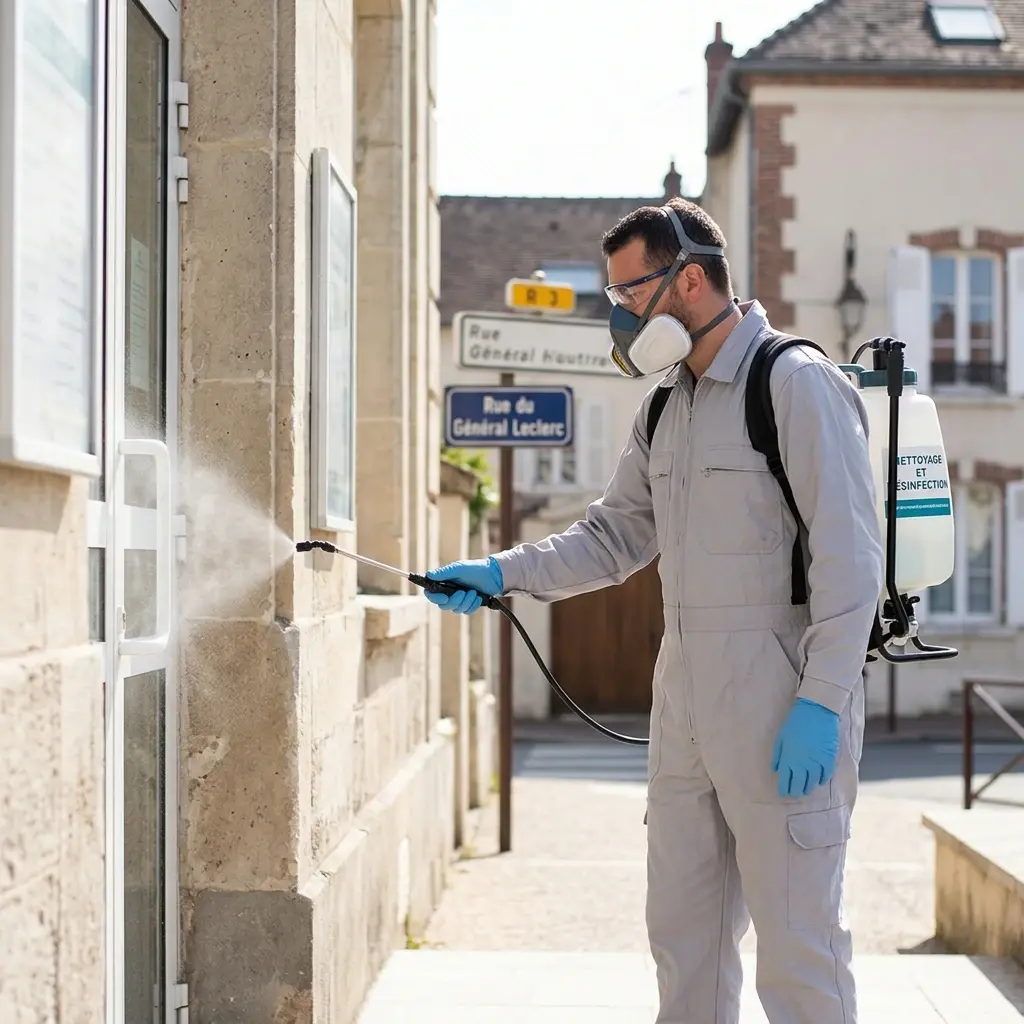Comment se déroule une désinfection complète à Montry ?