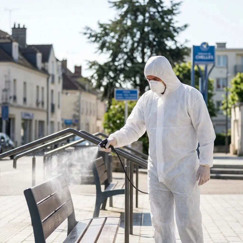 Comment se déroule une désinfection à Chelles ?