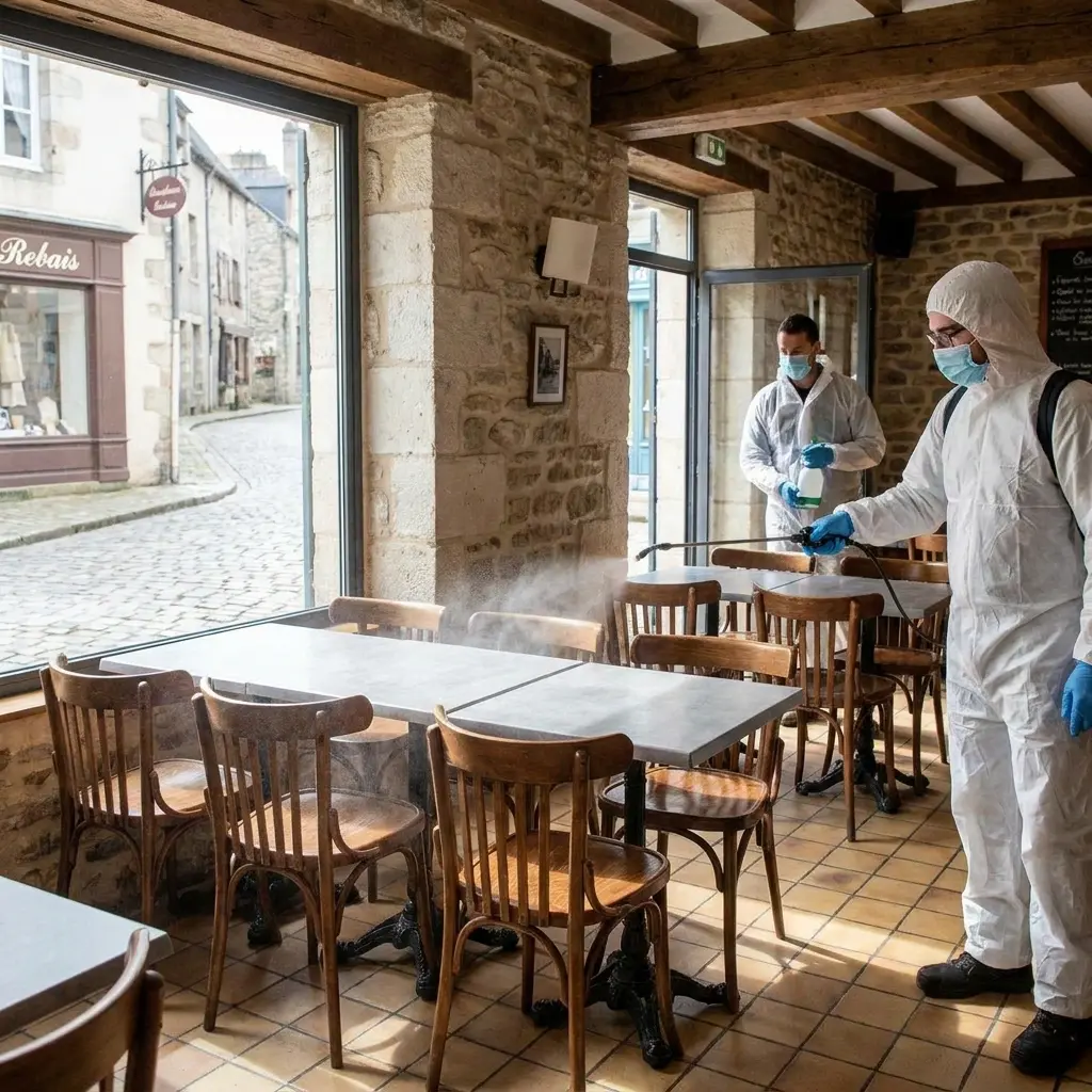 Comment se déroule une désinfection à Rebais ?