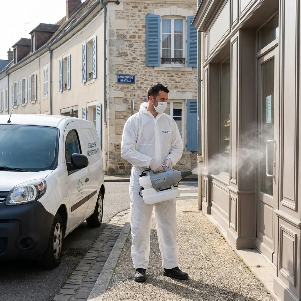 Notre protocole de désinfection sur place
