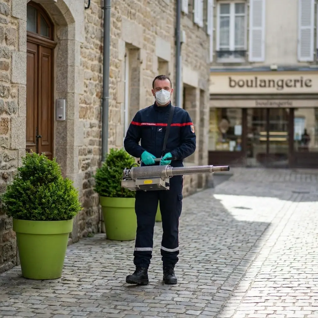Notre protocole de désinfection sur place