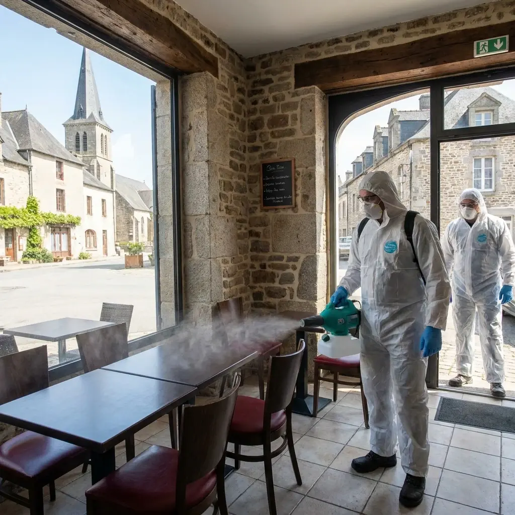 Comment se déroule une désinfection à Héricy ?