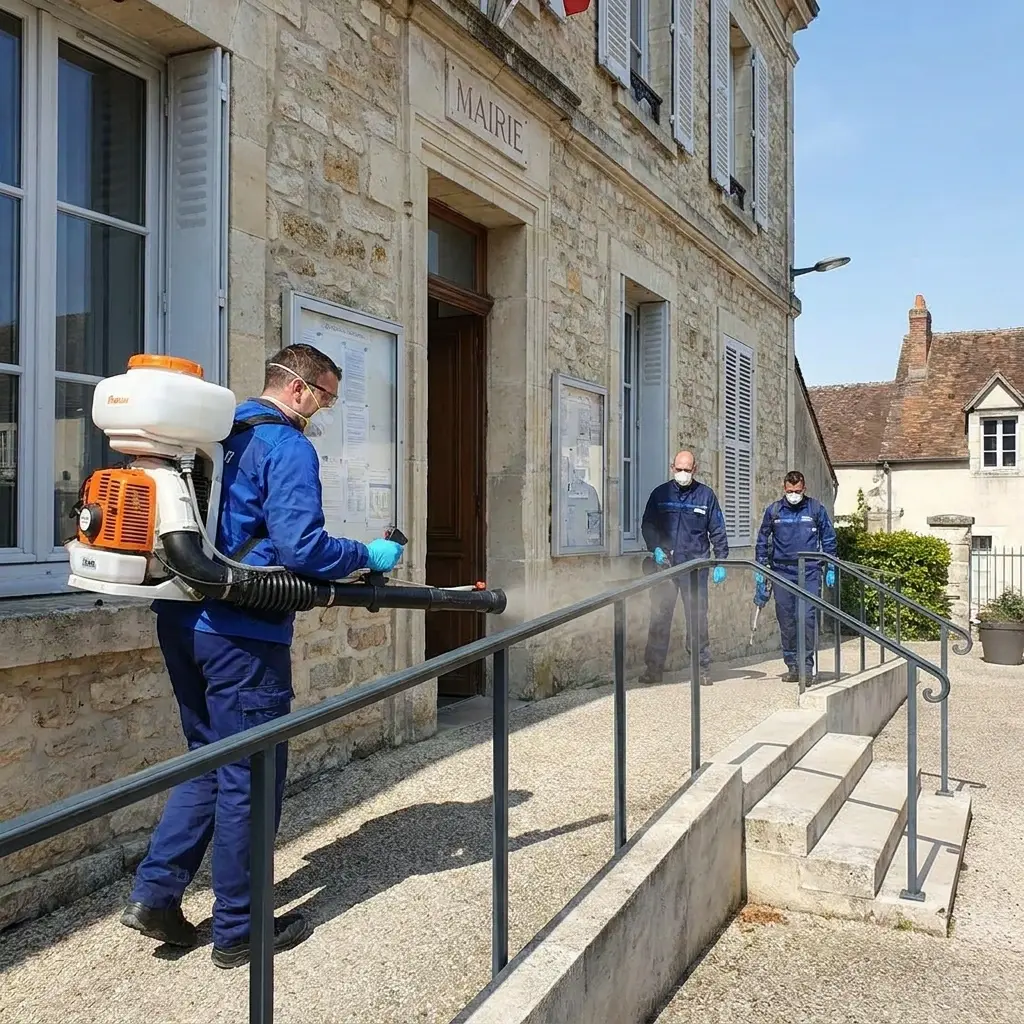 Comment se déroule une désinfection à Quincy-Voisins ?