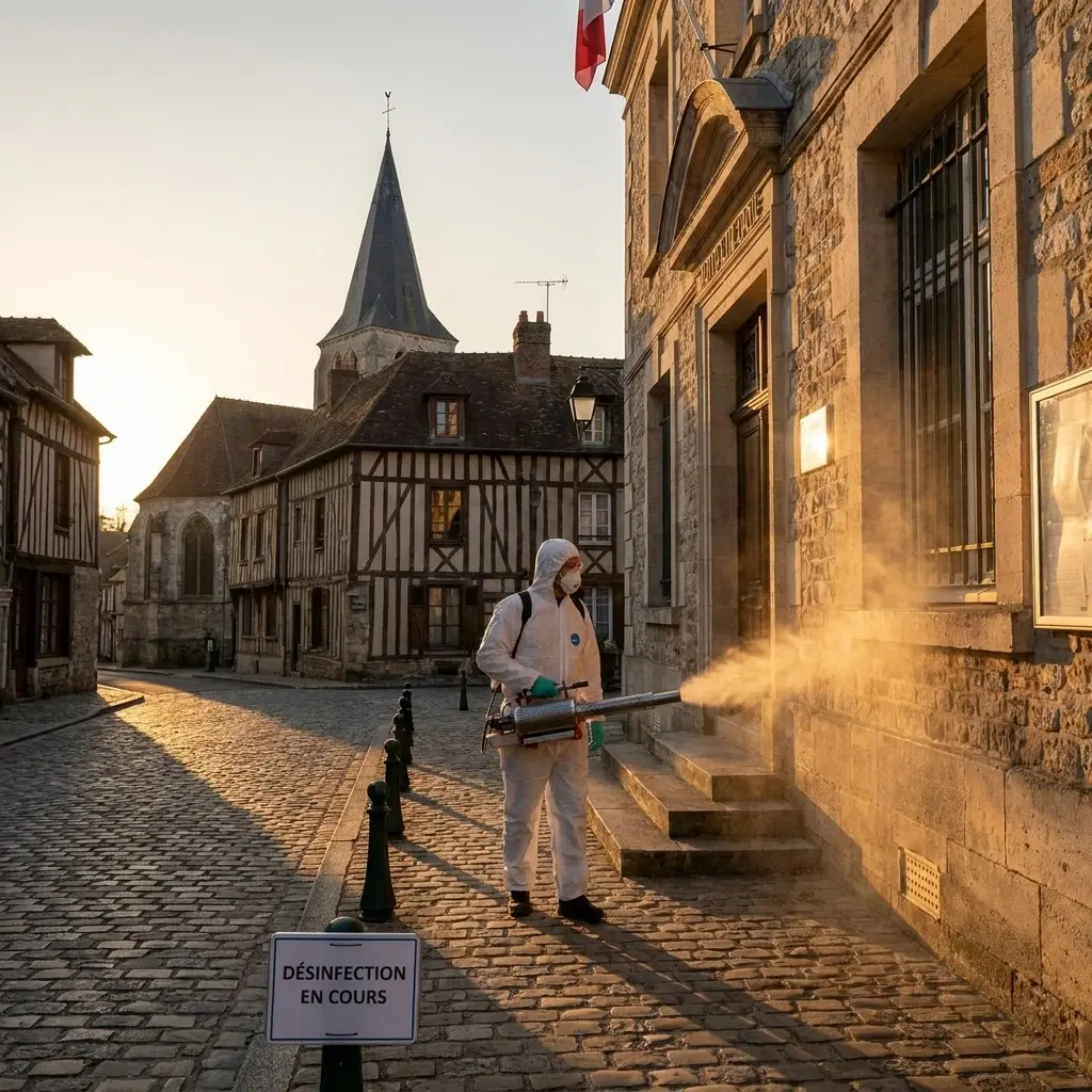Comment se déroule l'intervention à Montfort-l'Amaury ?