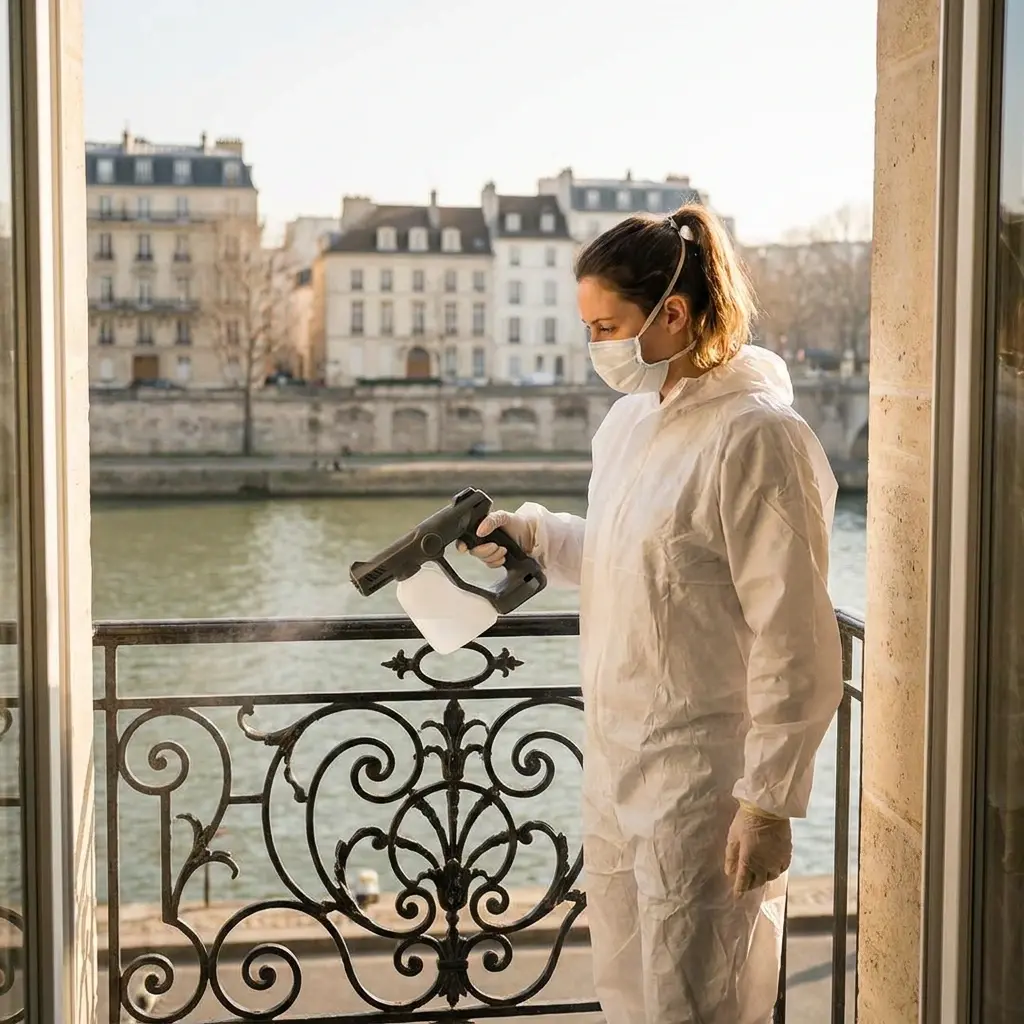 Comment se déroule la désinfection au Port-Marly ?