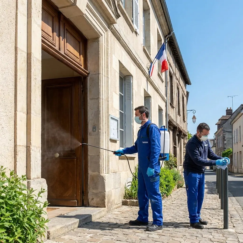 Comment se déroule la désinfection à Orgeval ?
