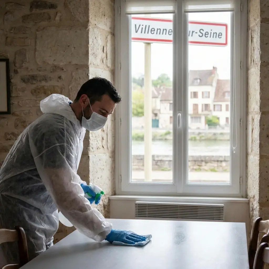 Comment se déroule la désinfection à Villennes-sur-Seine ?