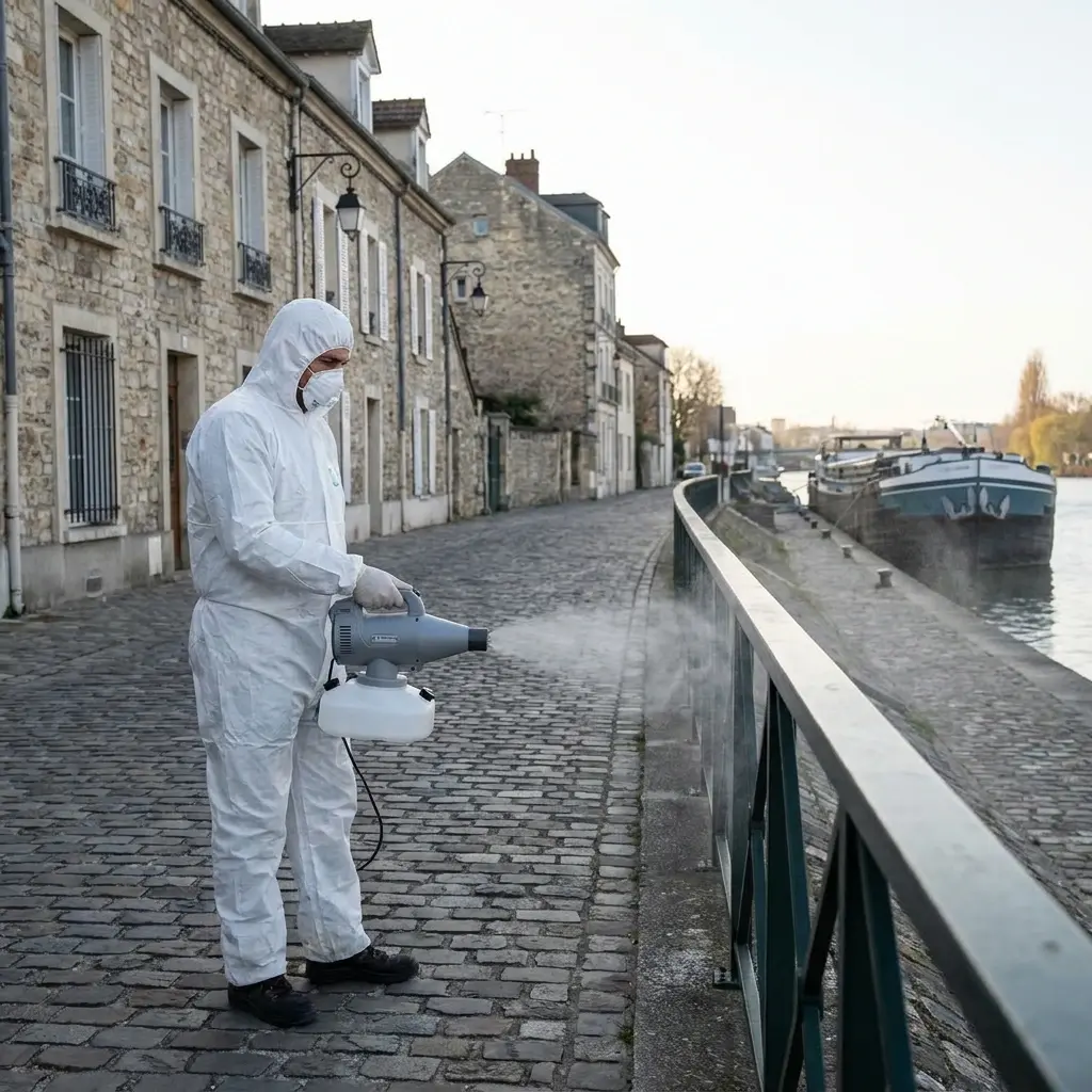 Comment se déroule l'intervention à Conflans-Sainte-Honorine ?
