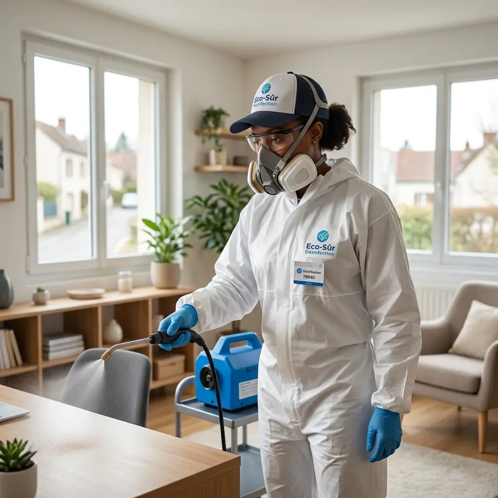 Un protocole de décontamination technique et précis