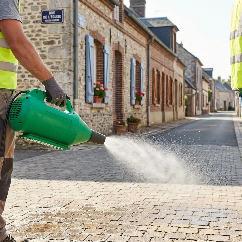 Comment se déroule la désinfection à Rue ?