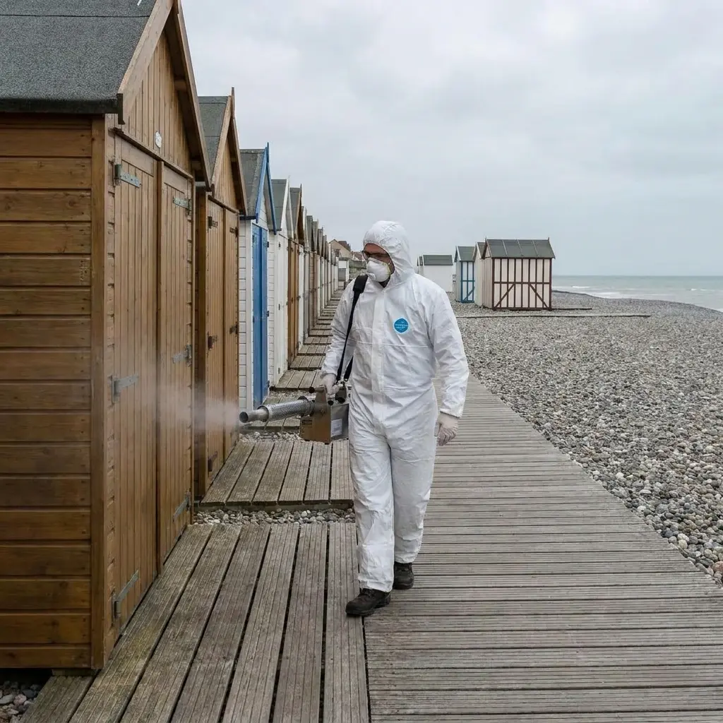 Comment se déroule l'intervention à Cayeux-sur-Mer ?