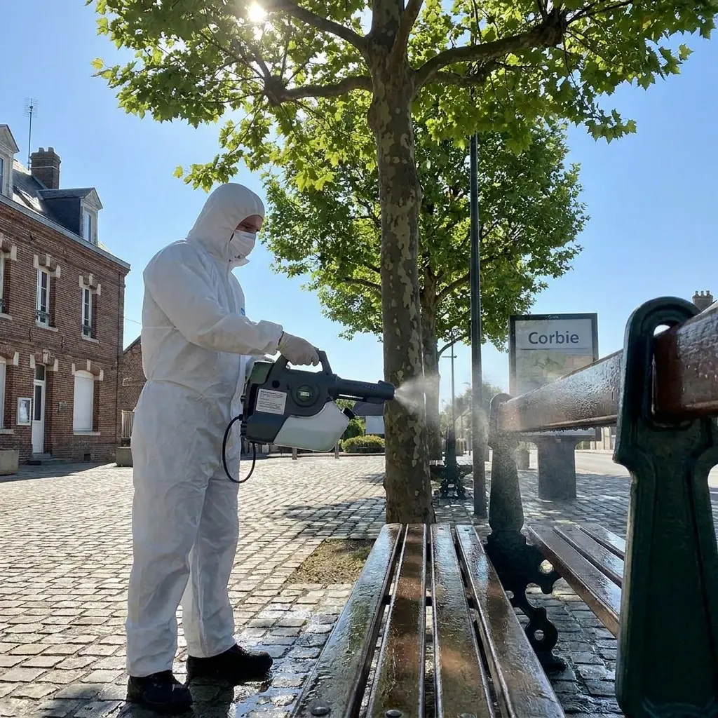 Comment se déroule l'intervention à Corbie ?