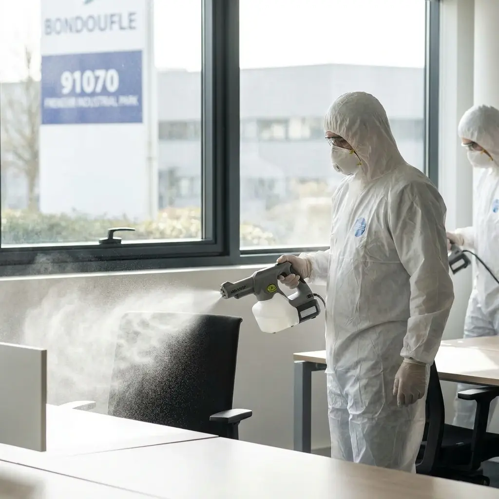 Comment se déroule une désinfection à Bondoufle ?