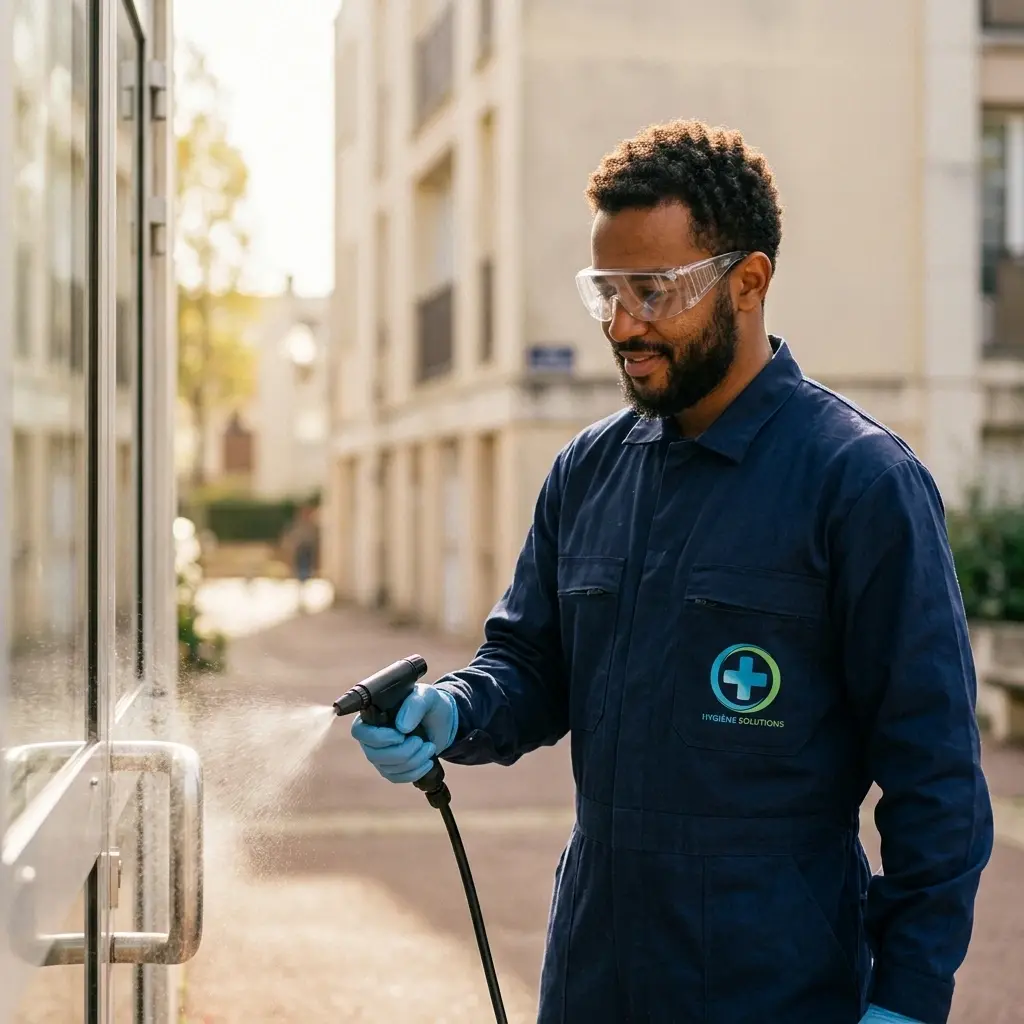 Comment se déroule la désinfection à Évry-Courcouronnes ?