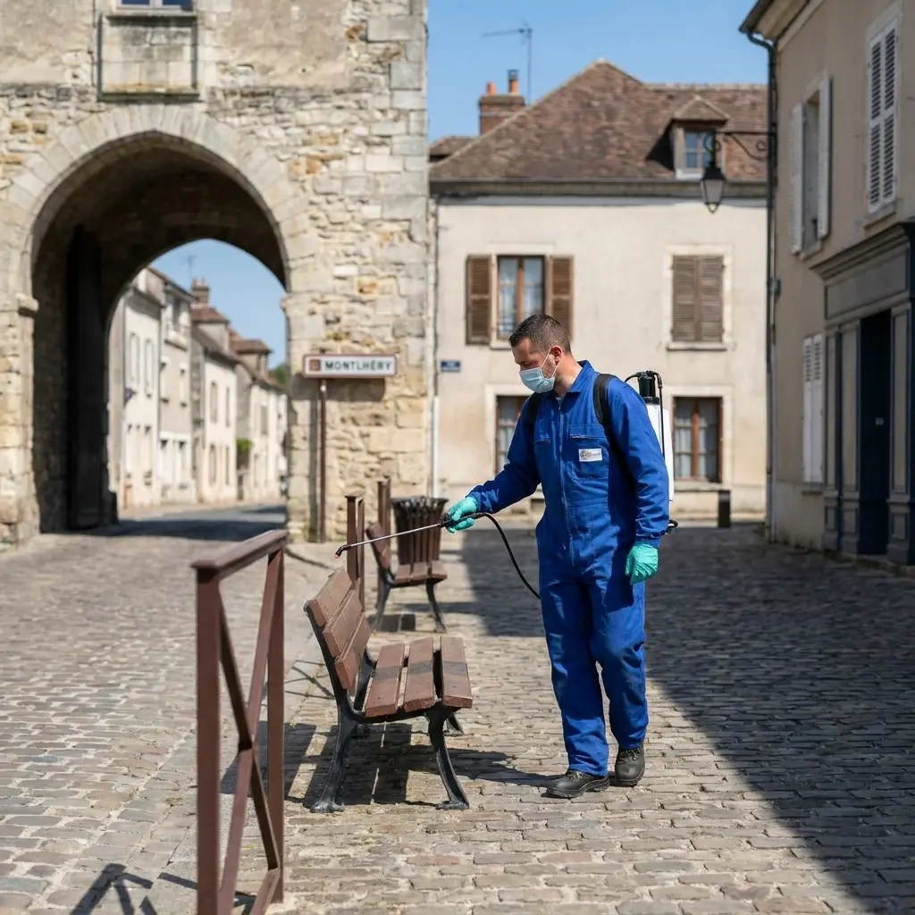 Comment se déroule l'intervention à Montlhéry ?