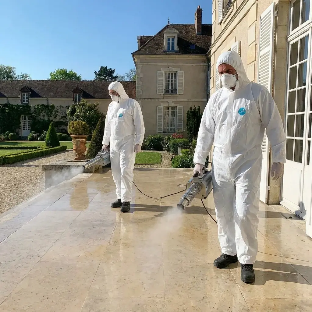Un protocole de décontamination rigoureux et efficace