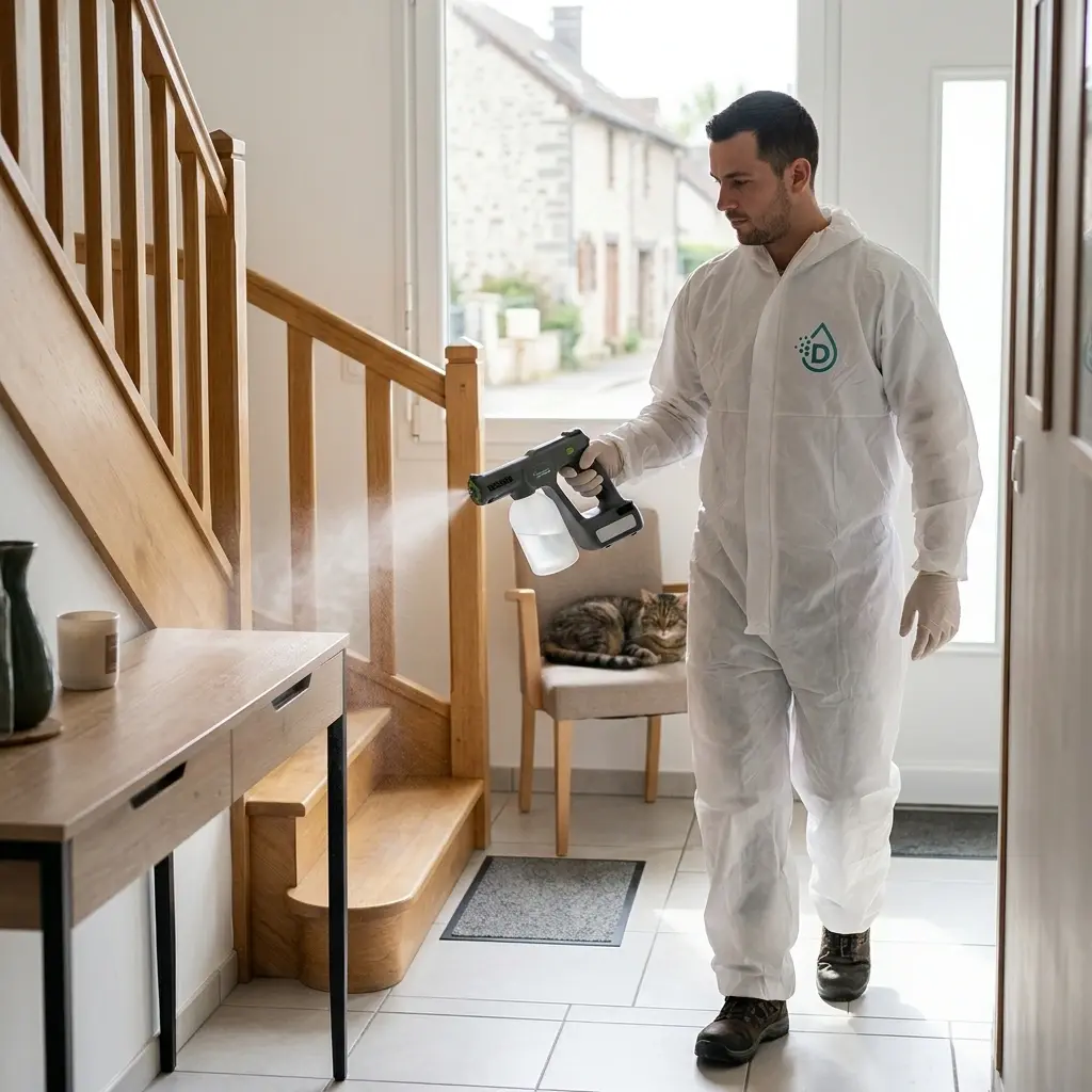 Un service de désinfection professionnel et certifié