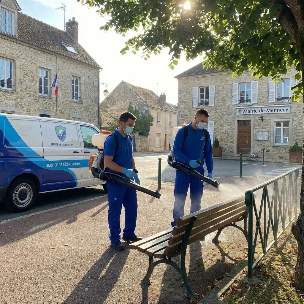 Comment se déroule l'intervention à Mennecy ?