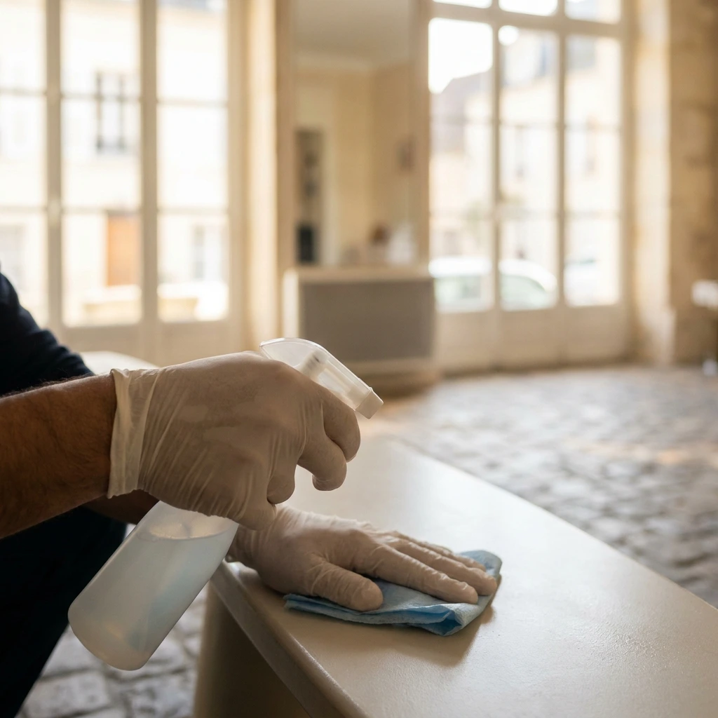 Comment se déroule la désinfection à Ormoy ?