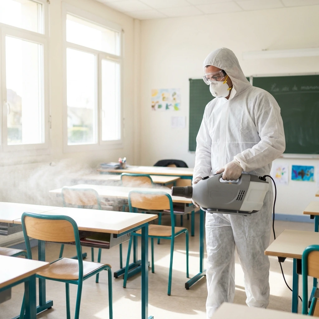 Un protocole de décontamination rigoureux et efficace