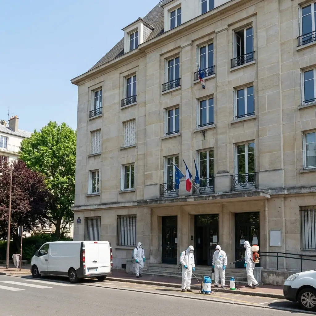 Comment se déroule l'intervention à Issy-les-Moulineaux ?