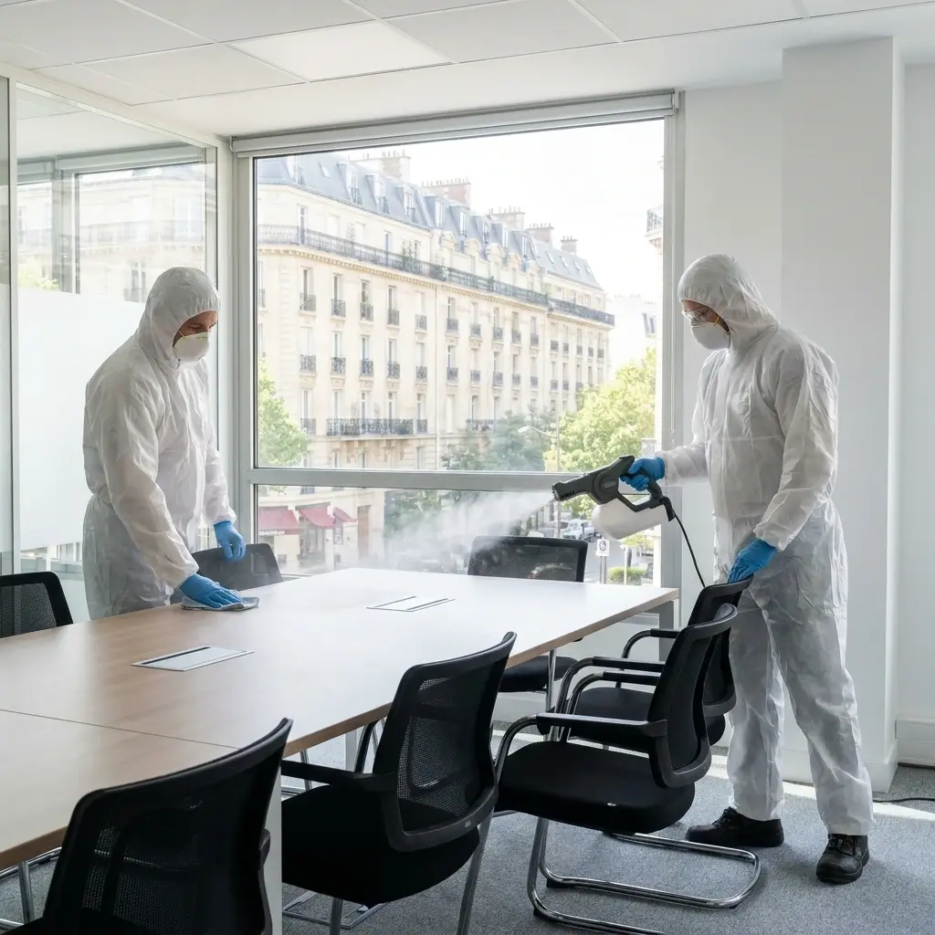 Une protection sanitaire garantie pour tous vos locaux