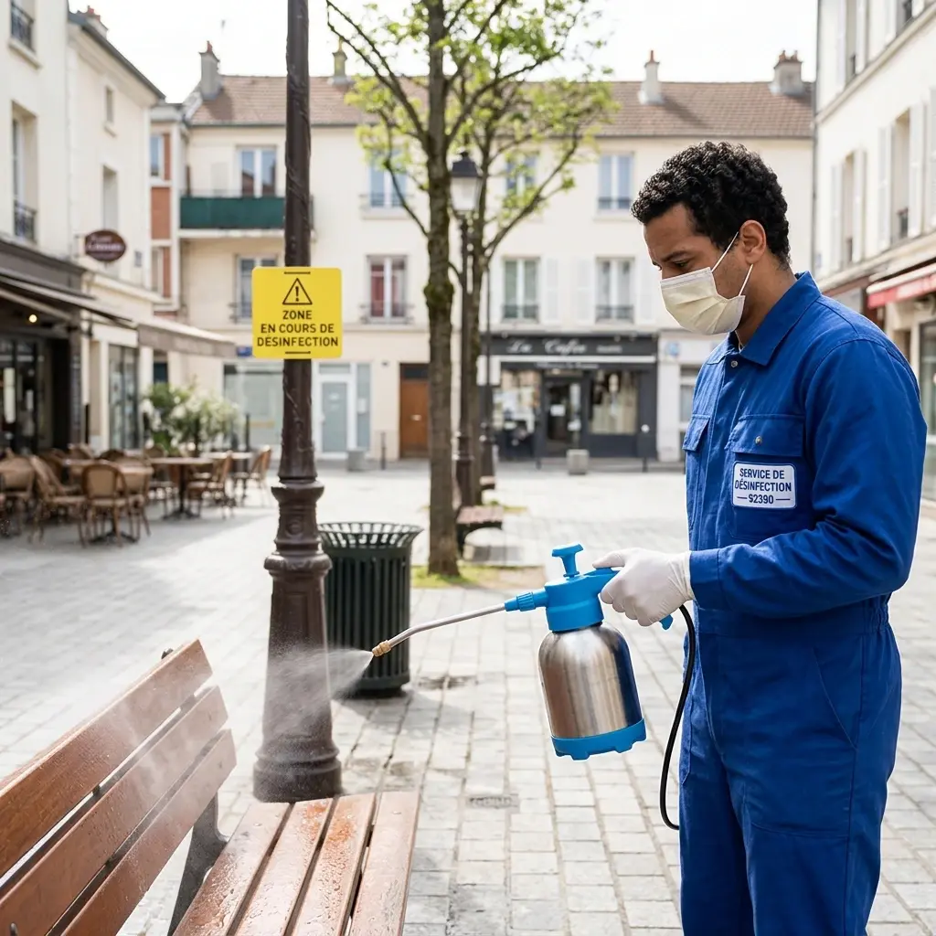 Comment se déroule l'intervention à Villeneuve-la-Garenne ?