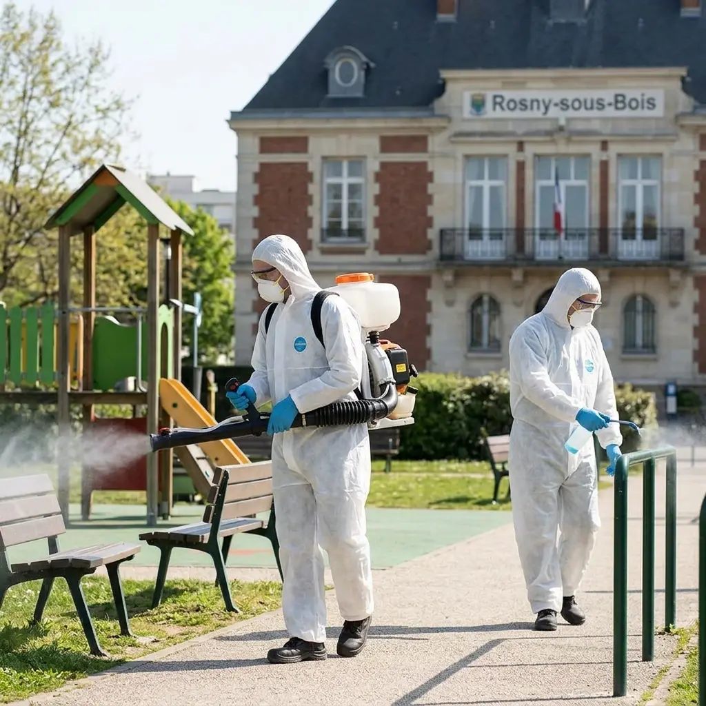 Comment se déroule la désinfection à Rosny-sous-Bois ?