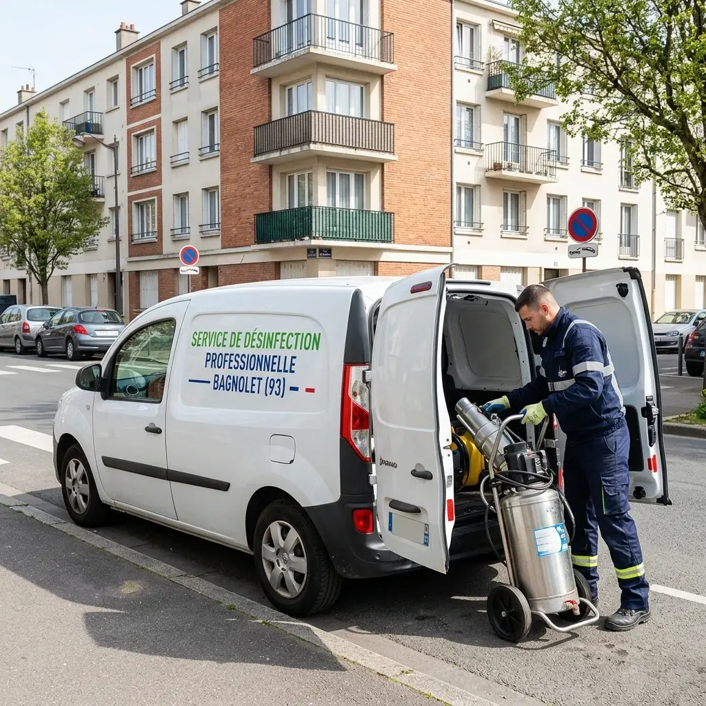 Comment se déroule la désinfection à Bagnolet ?