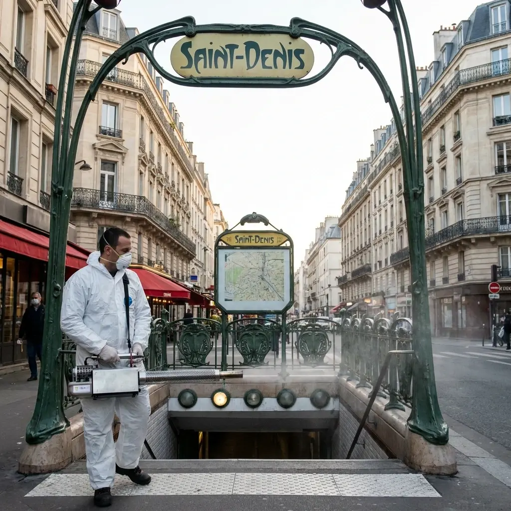 Comment se déroule l'intervention à Saint-Denis ?