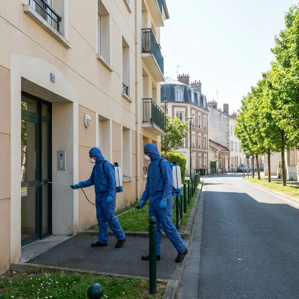 Comment se déroule la désinfection à Alfortville ?